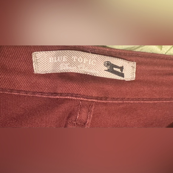 ❤️Women’s Distressed Studded Jeans❤️Rust Color❤️Size 11/12❤️BLUE TOPIC❤️ - Picture 13 of 13